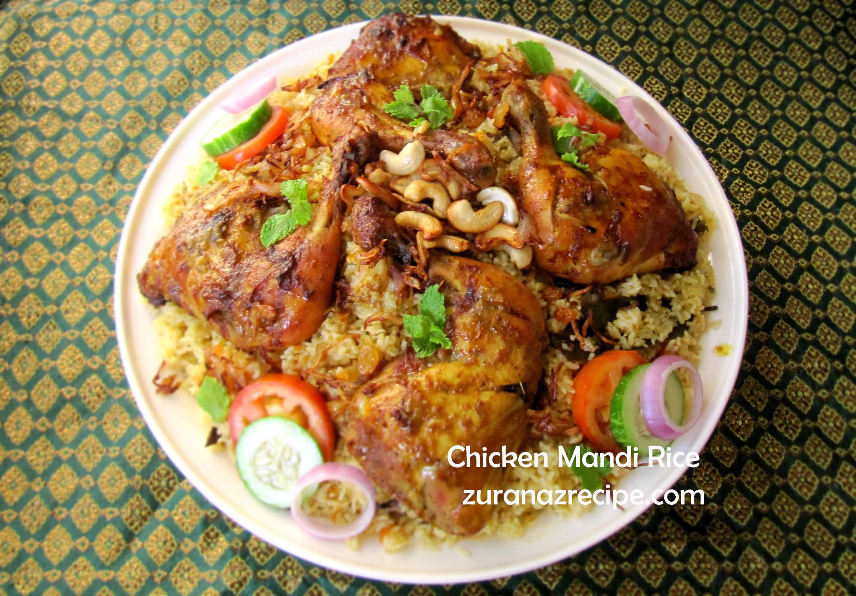 Shawaya Chicken With Mandi Rice