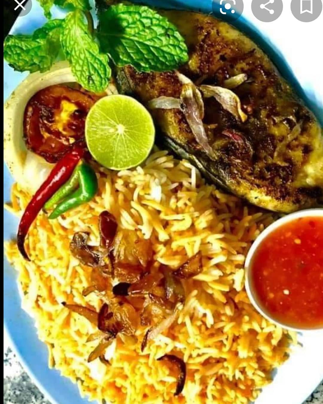 Madfoon Chicken with Peshawar Rice